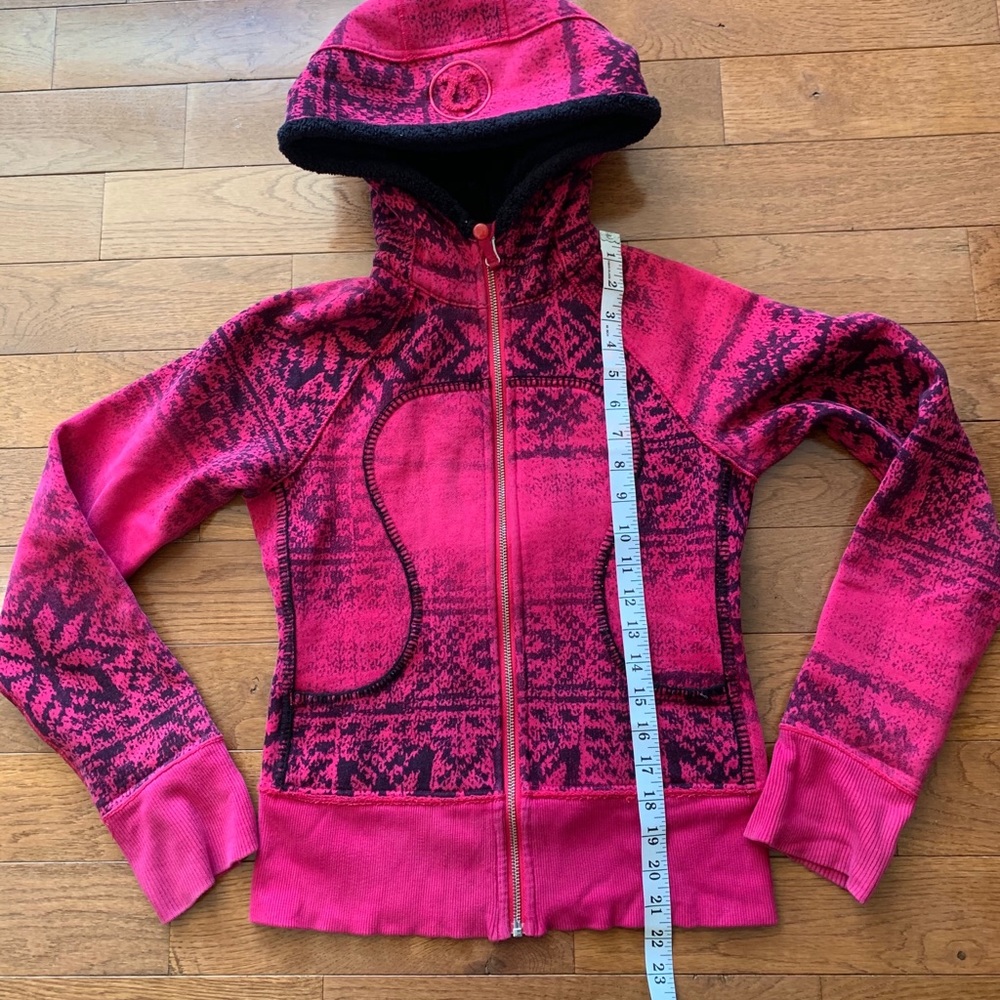 ♥️Lululemon SE Fair Isle Scuba Hoodie/Jacket♥️ - Picture 6 of 9